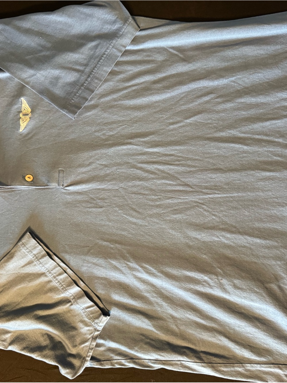 Peter Millar Light Blue Polo with Subtle Crest